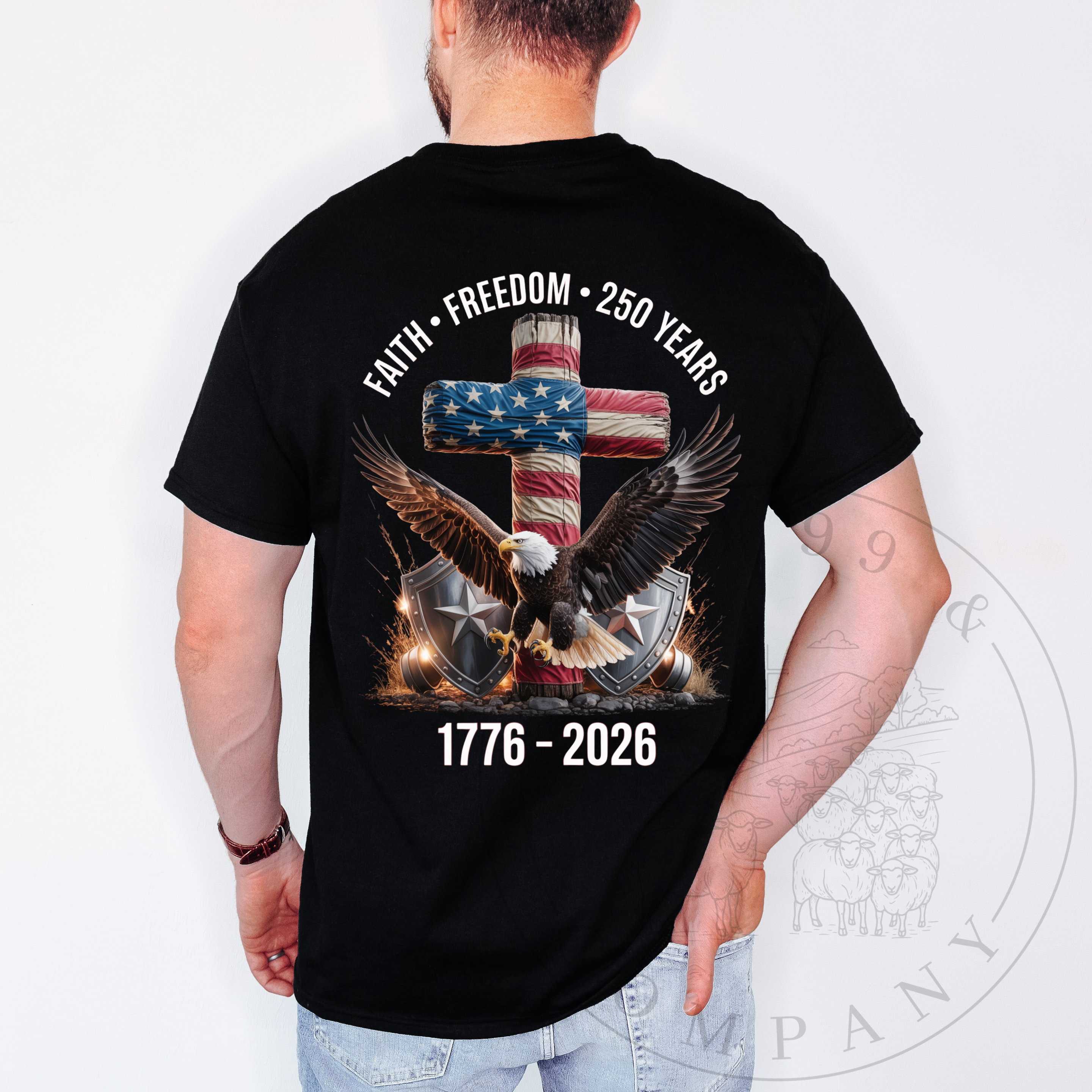 America 250 Years Patriot Tee
