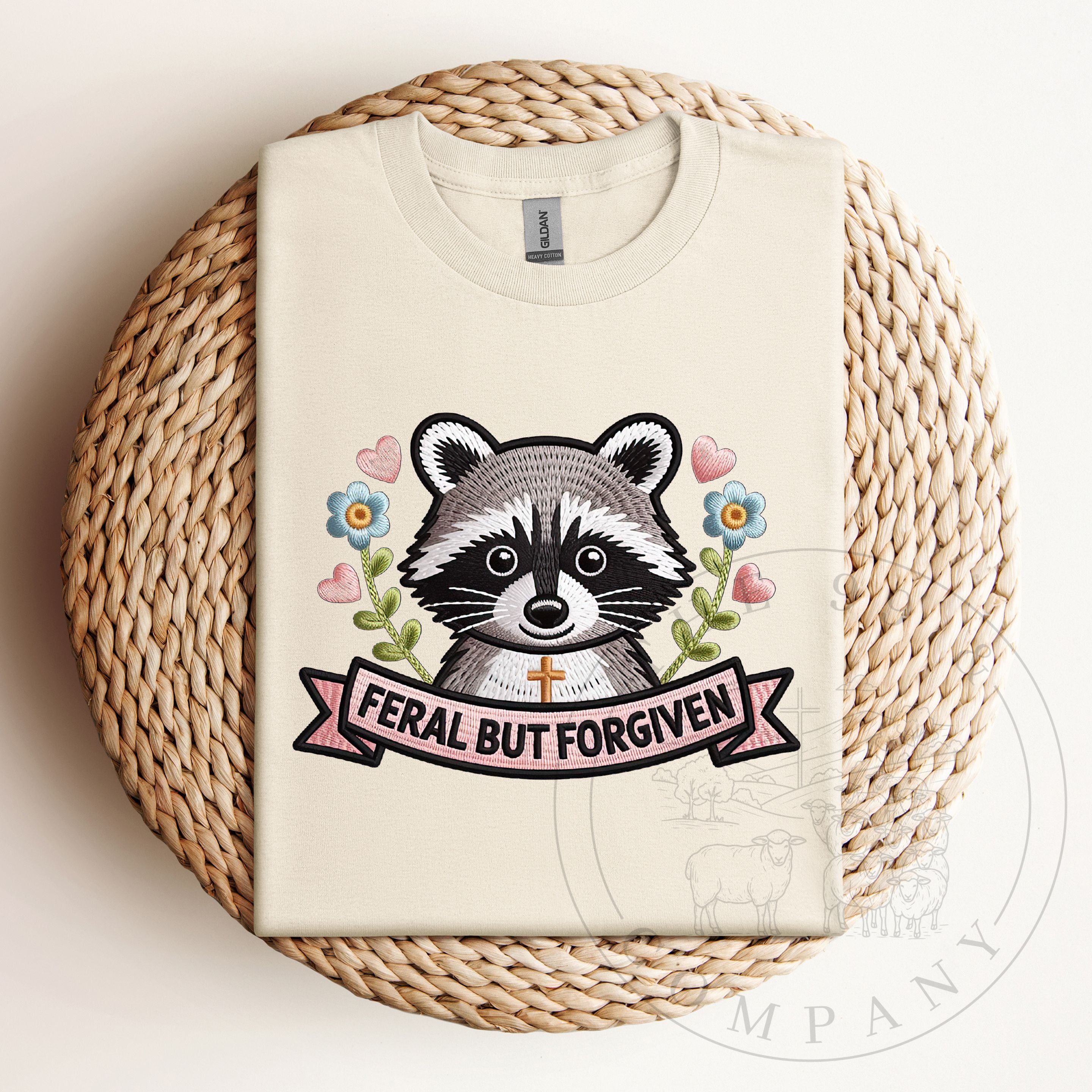 Feral but Forgiven Girl's Tee