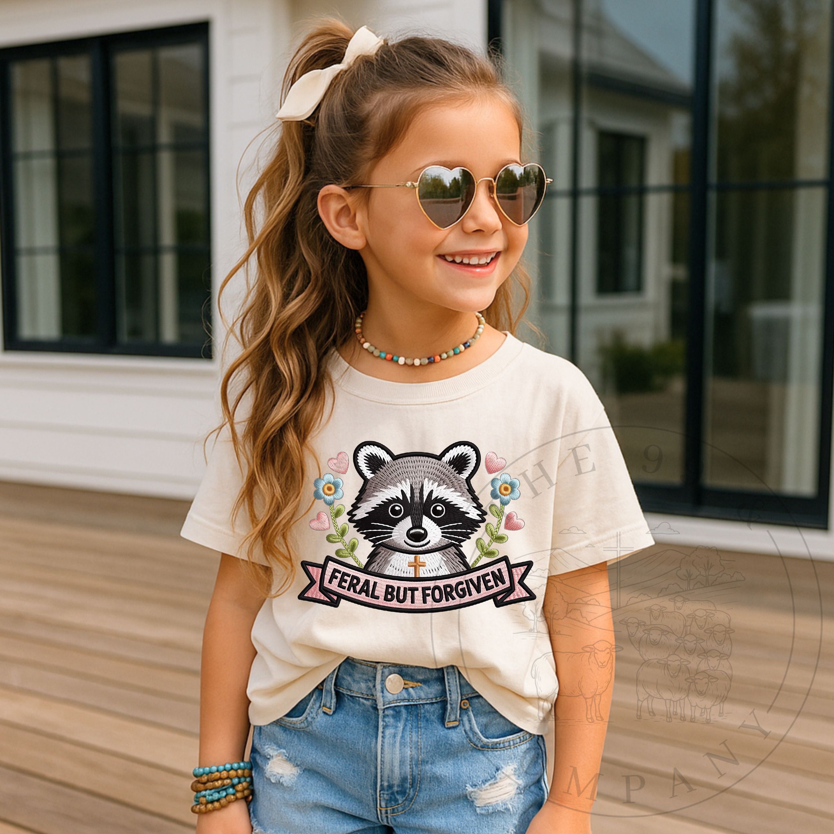 Feral but Forgiven Girl's Tee