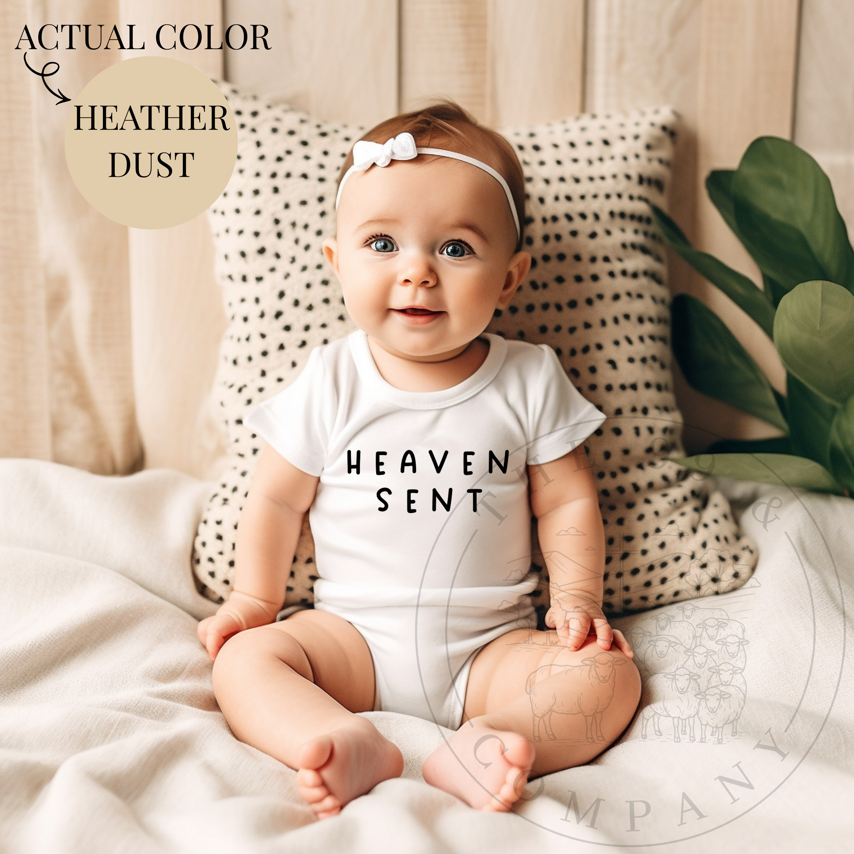 Heaven Sent Baby Onesie