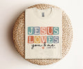 Jesus Loves You and Me Girls Tee