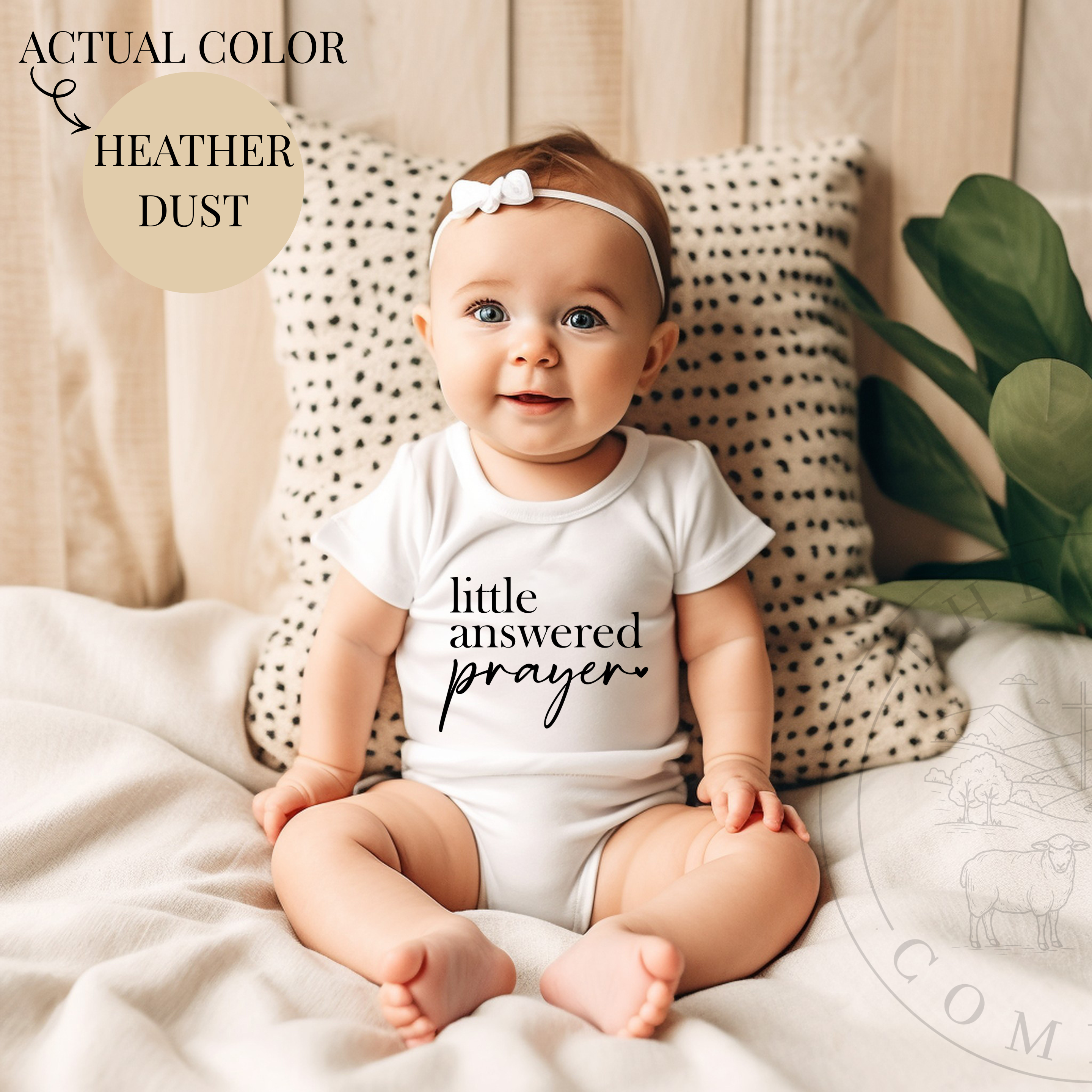 Little Answered Prayer Baby Onesie